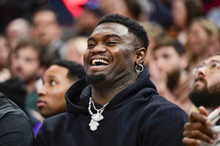 Zion Williamson Resting At Utah Jazz Game